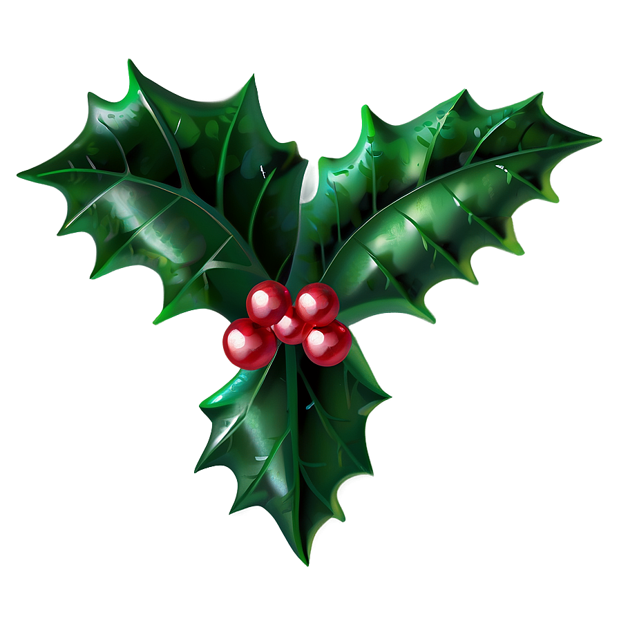 Holiday Holly Png 05252024 PNG image