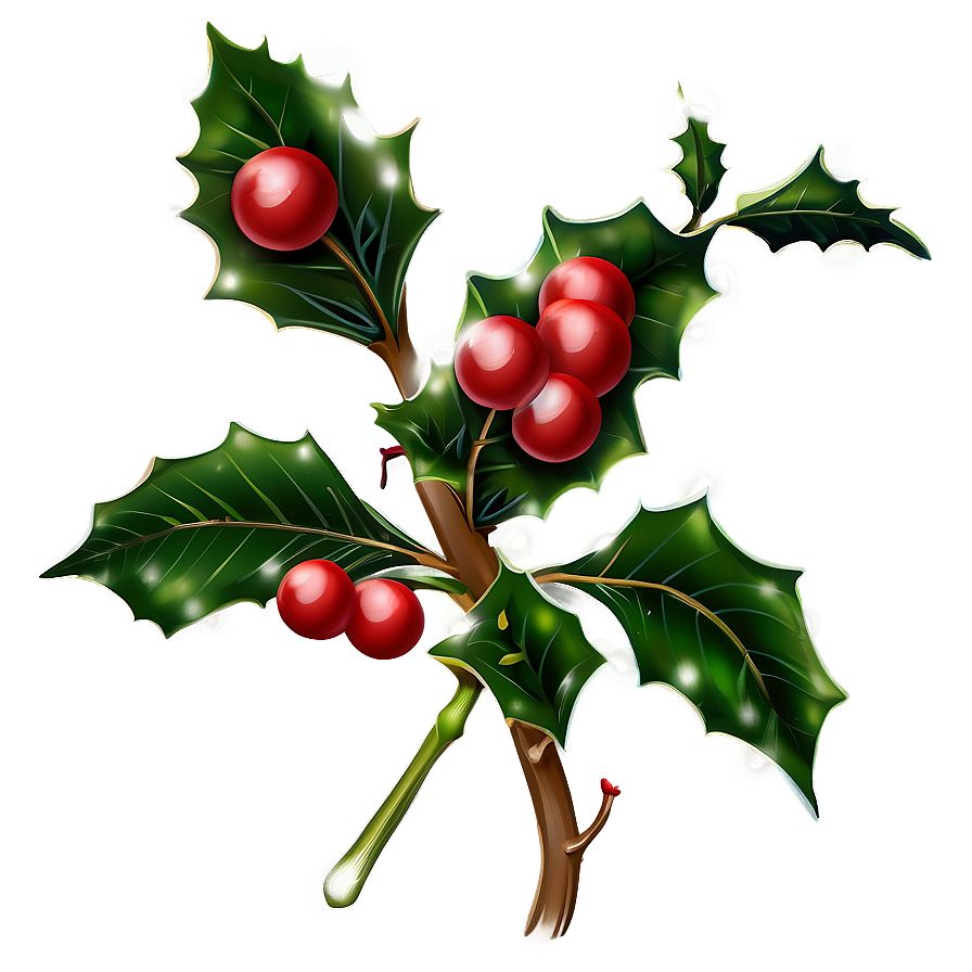 Holiday Holly Png Qgq93 PNG image