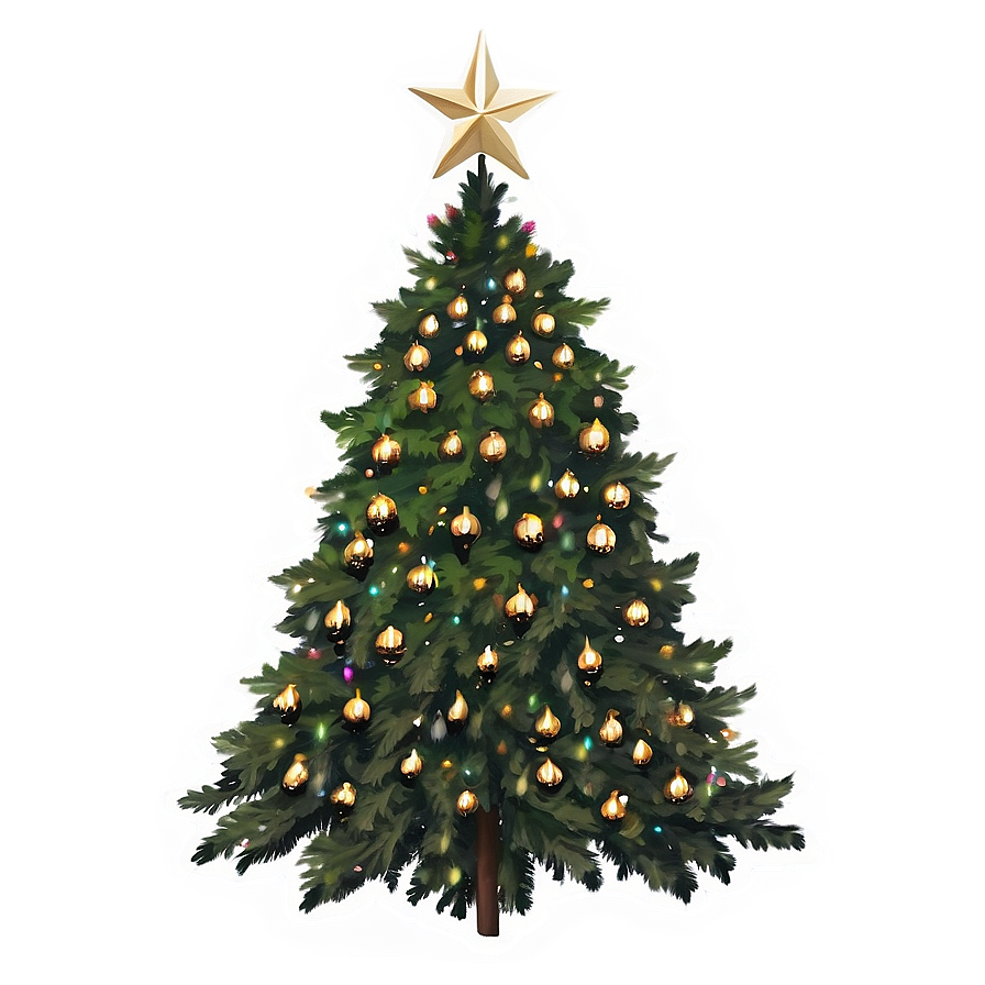 Holiday Season Christmas Tree Png Transparent Svv68 PNG image