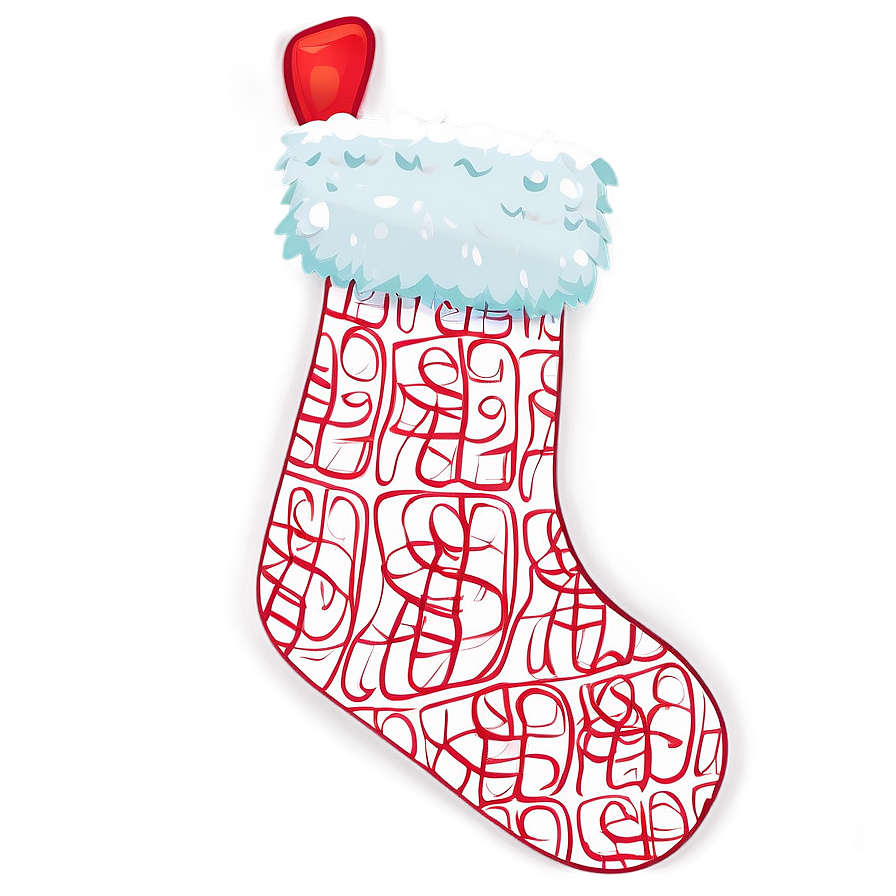 Holiday Stocking Png 06132024 PNG image