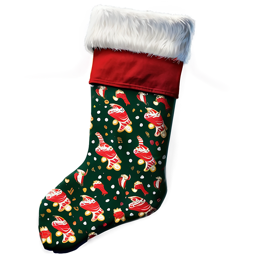 Holiday Stocking Png Bck97 PNG image