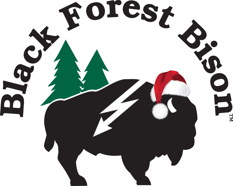 Holiday Themed Bison Logo PNG image