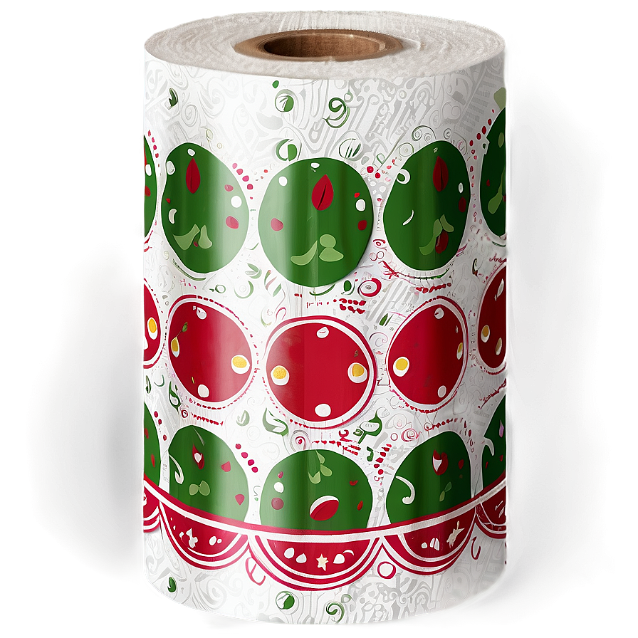 Holiday Themed Paper Towel Png 06132024 PNG image