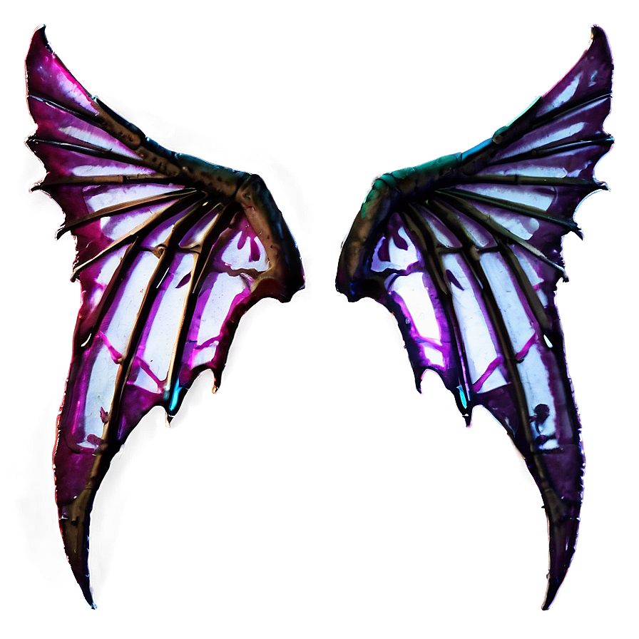 Hollow Demon Wings Png 06262024 PNG image