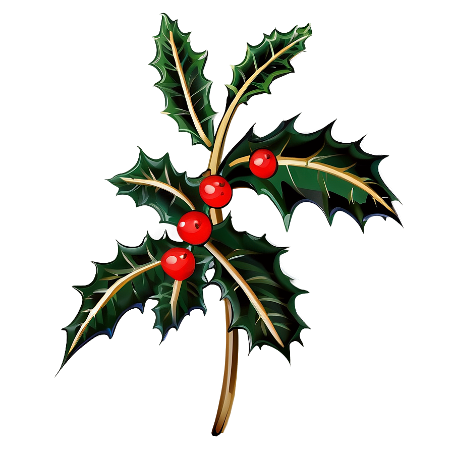 Holly Branch Png Edd40 PNG image