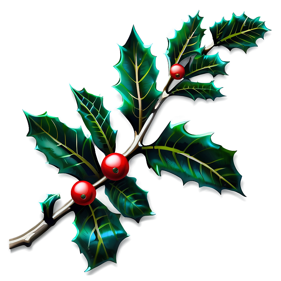 Holly Branch Png Gsv73 PNG image