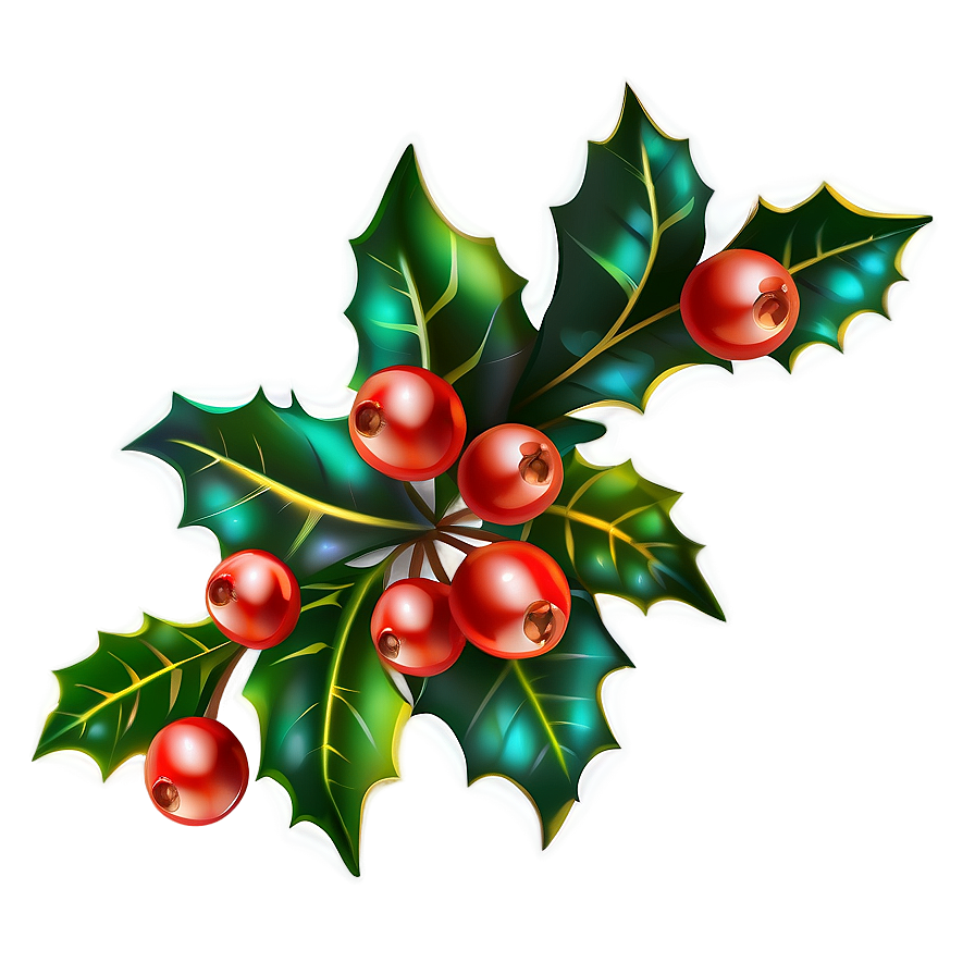 Holly Clipart Png 05252024 PNG image