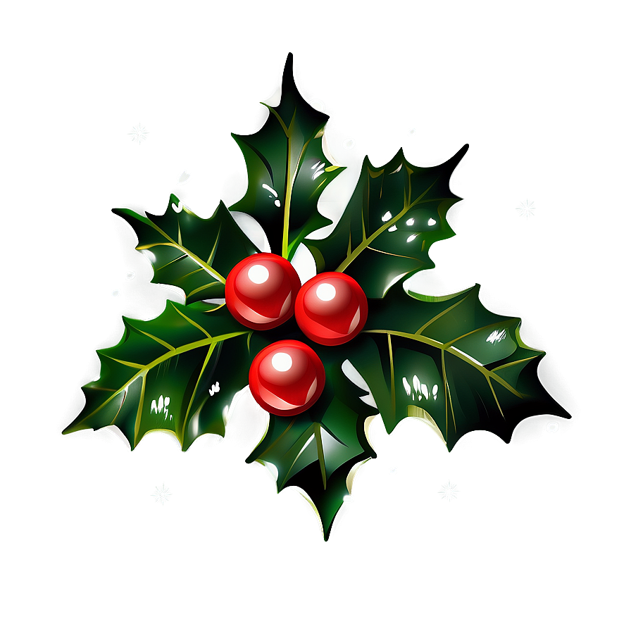 Holly Clipart Png 05252024 PNG image