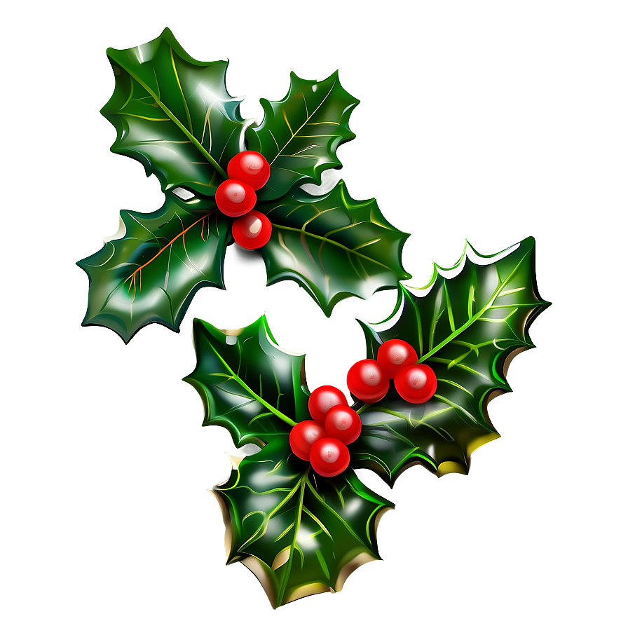 Holly Decoration Png Obs92 PNG image