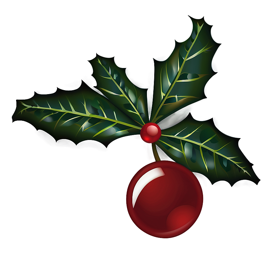 Holly Illustration Png 43 PNG image