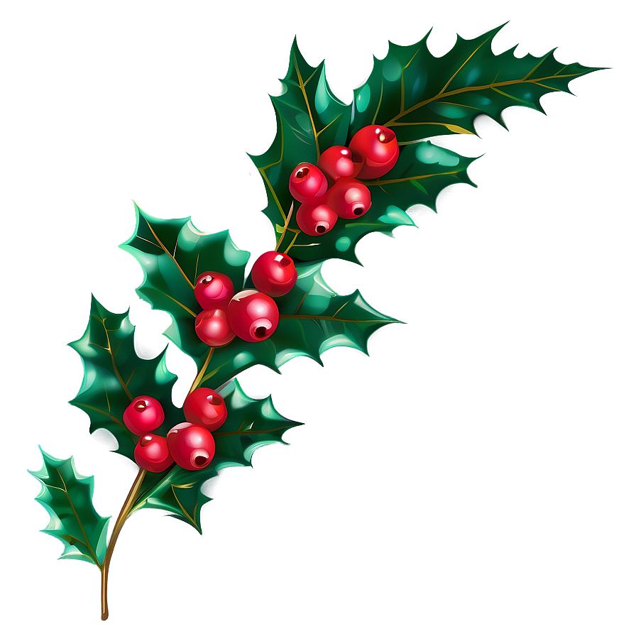 Holly Sprig Png Fqc3 PNG image