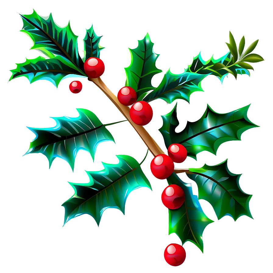 Holly Vector Png 76 PNG image