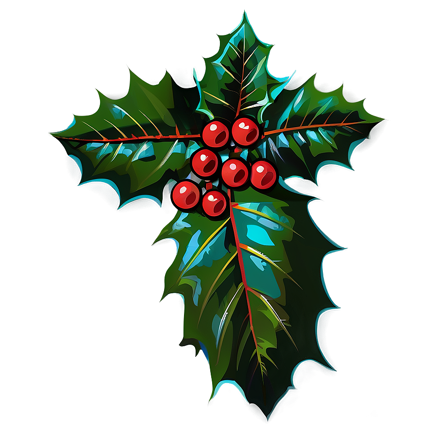 Holly Vector Png Rwo57 PNG image