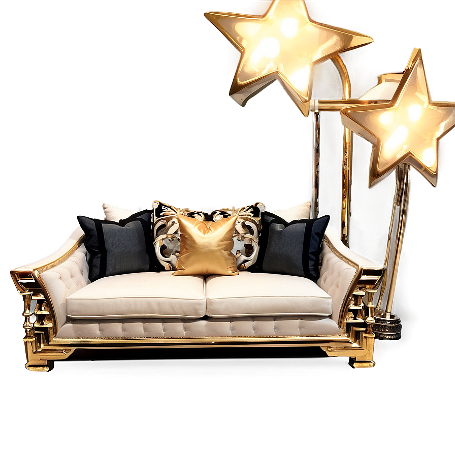 Hollywood Glam Living Room Png 15 PNG image
