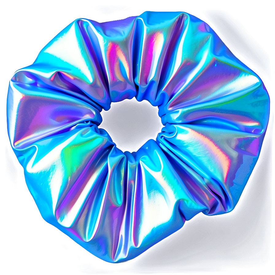 Holographic Scrunchie Png 06132024 PNG image