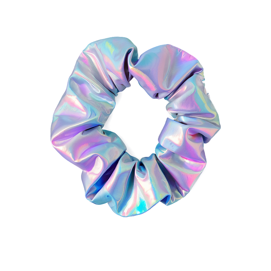 Holographic Scrunchie Png Jwl7 PNG image