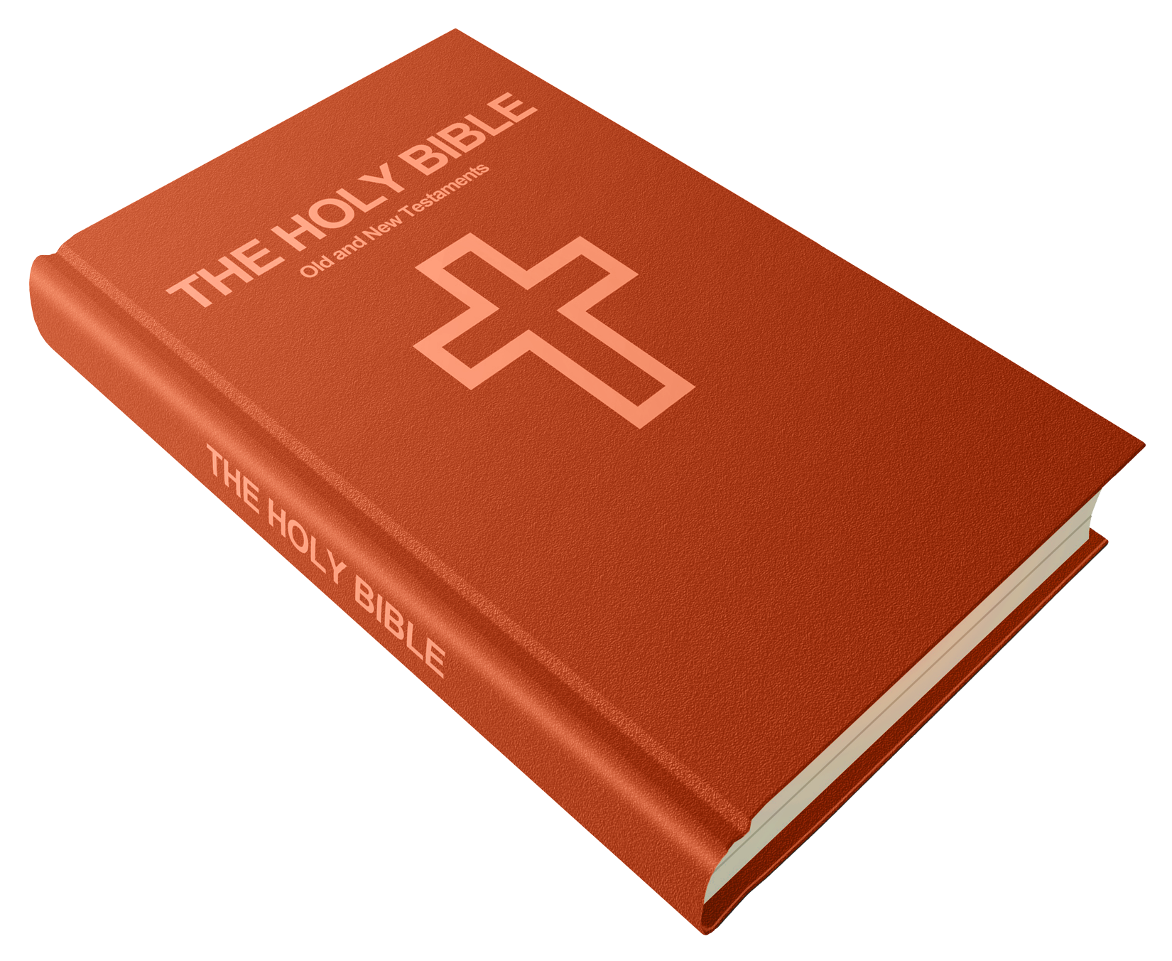 Holy Bible Book Cover PNG image