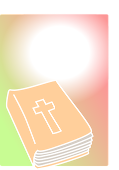 Holy Bible Glowing Light PNG image