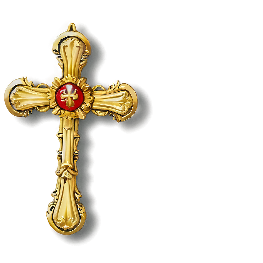 Holy Catholic Cross Emblem Png 78 PNG image