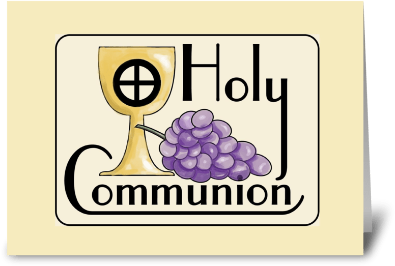 Holy Communion Elements Illustration PNG image