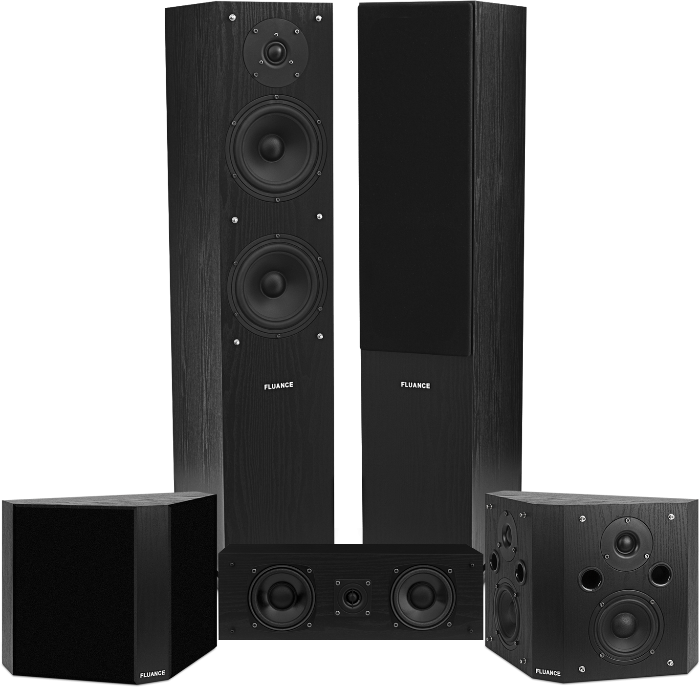 Home Audio Speaker System Fluance PNG image