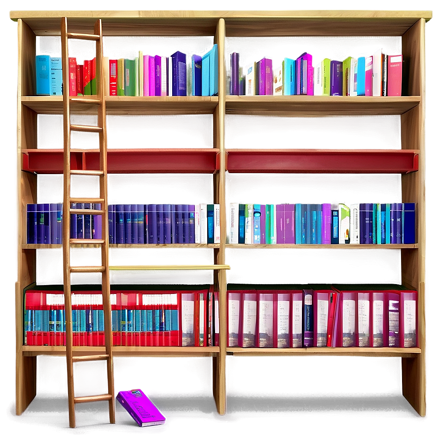 Home Library Shelf Books Png Lrm61 PNG image