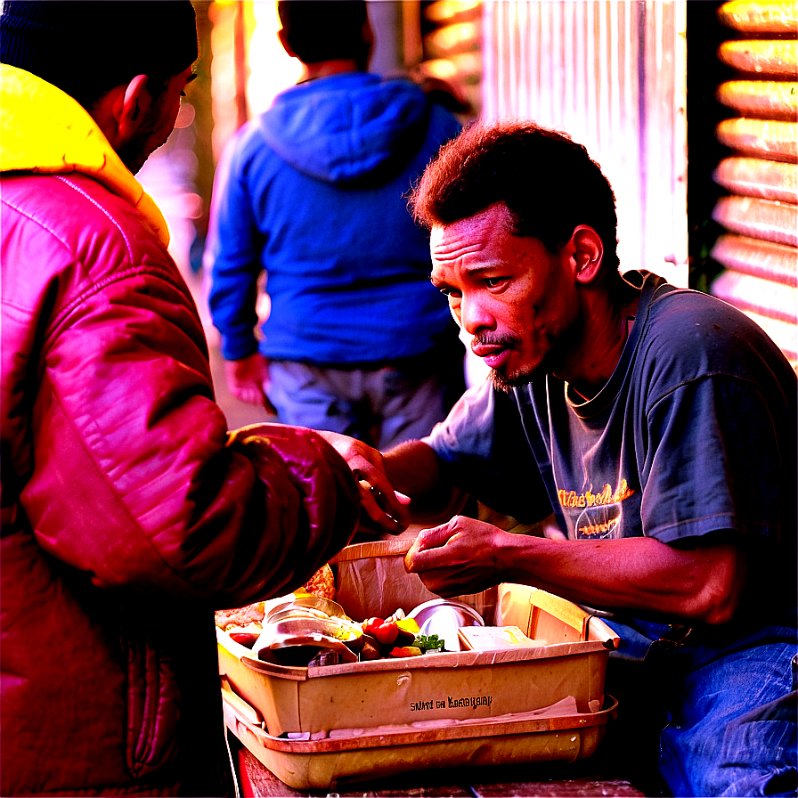 Homeless Feeding Program Png Bkc70 PNG image