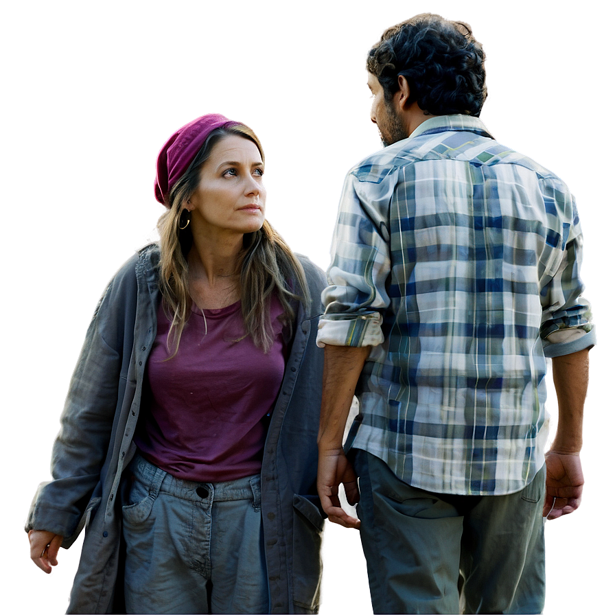 Homeless Man And Woman Png Fnl22 PNG image