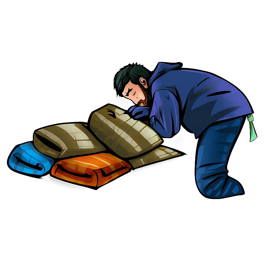 Homeless Man Vector Png Wdr70 PNG image