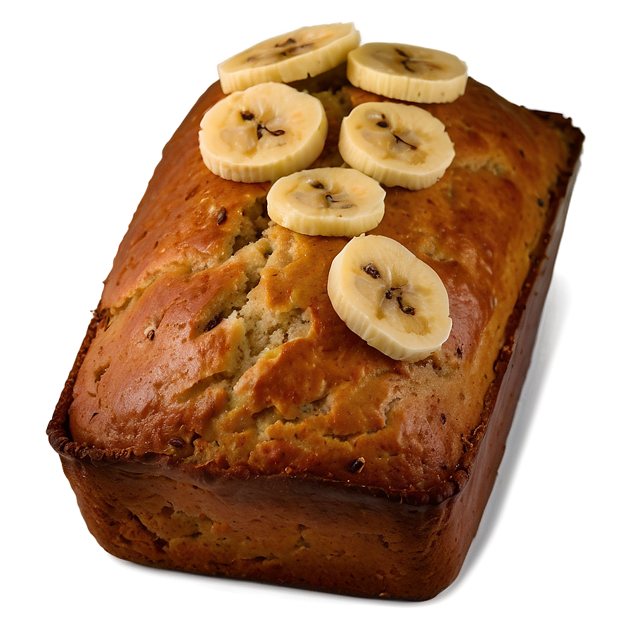 Homemade Banana Bread Png 05232024 PNG image