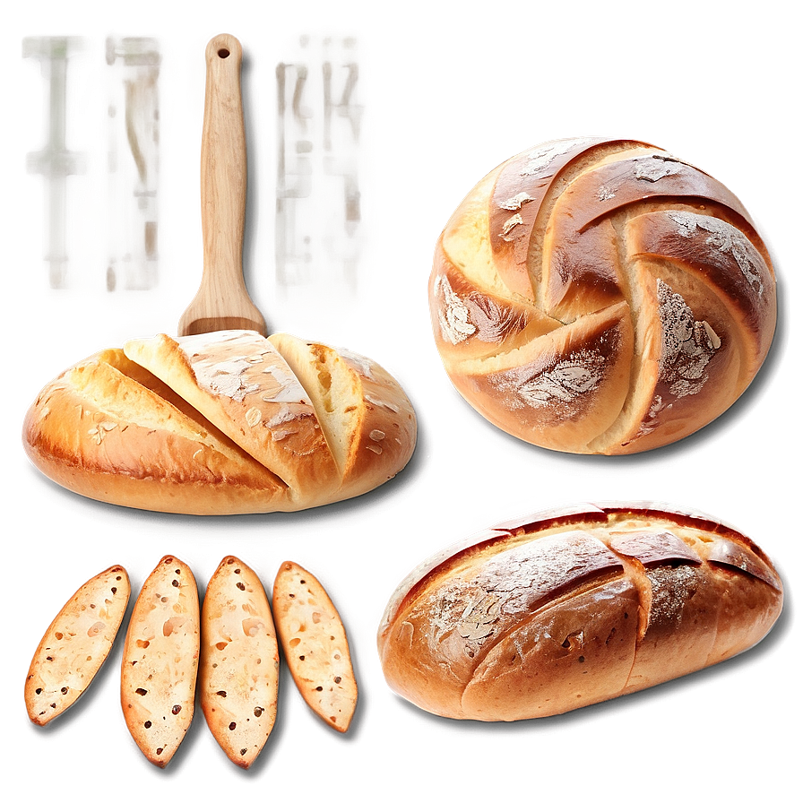 Homemade Bread Recipes Png 05032024 PNG image