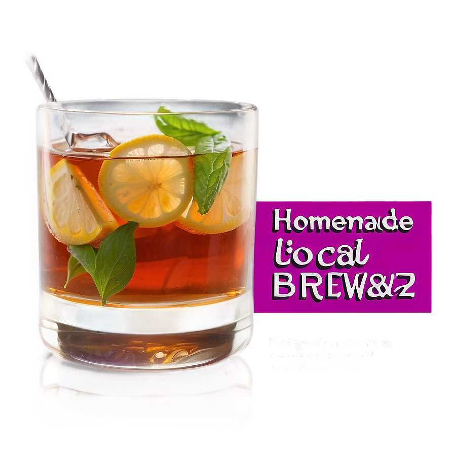 Homemade Iced Tea Brew Png Qgu39 PNG image