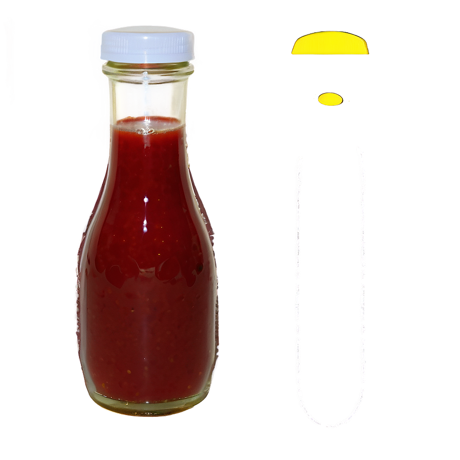 Homemade Ketchup Bottle Png Bxr PNG image