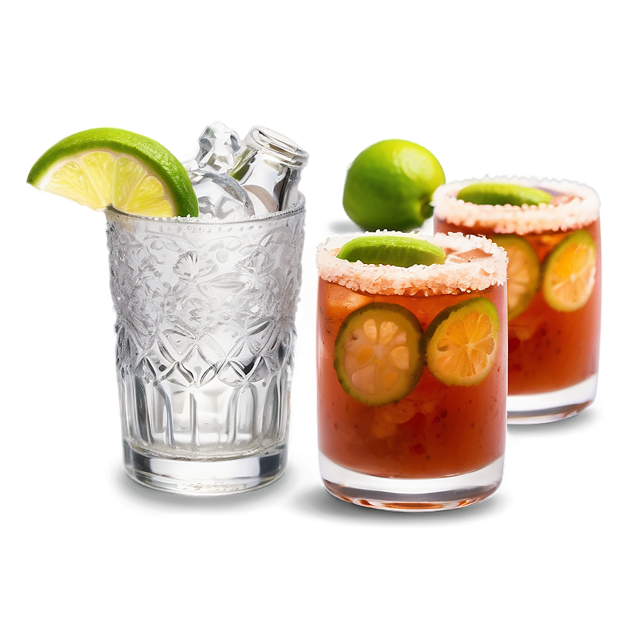 Homemade Michelada Cocktail Png 06272024 PNG image