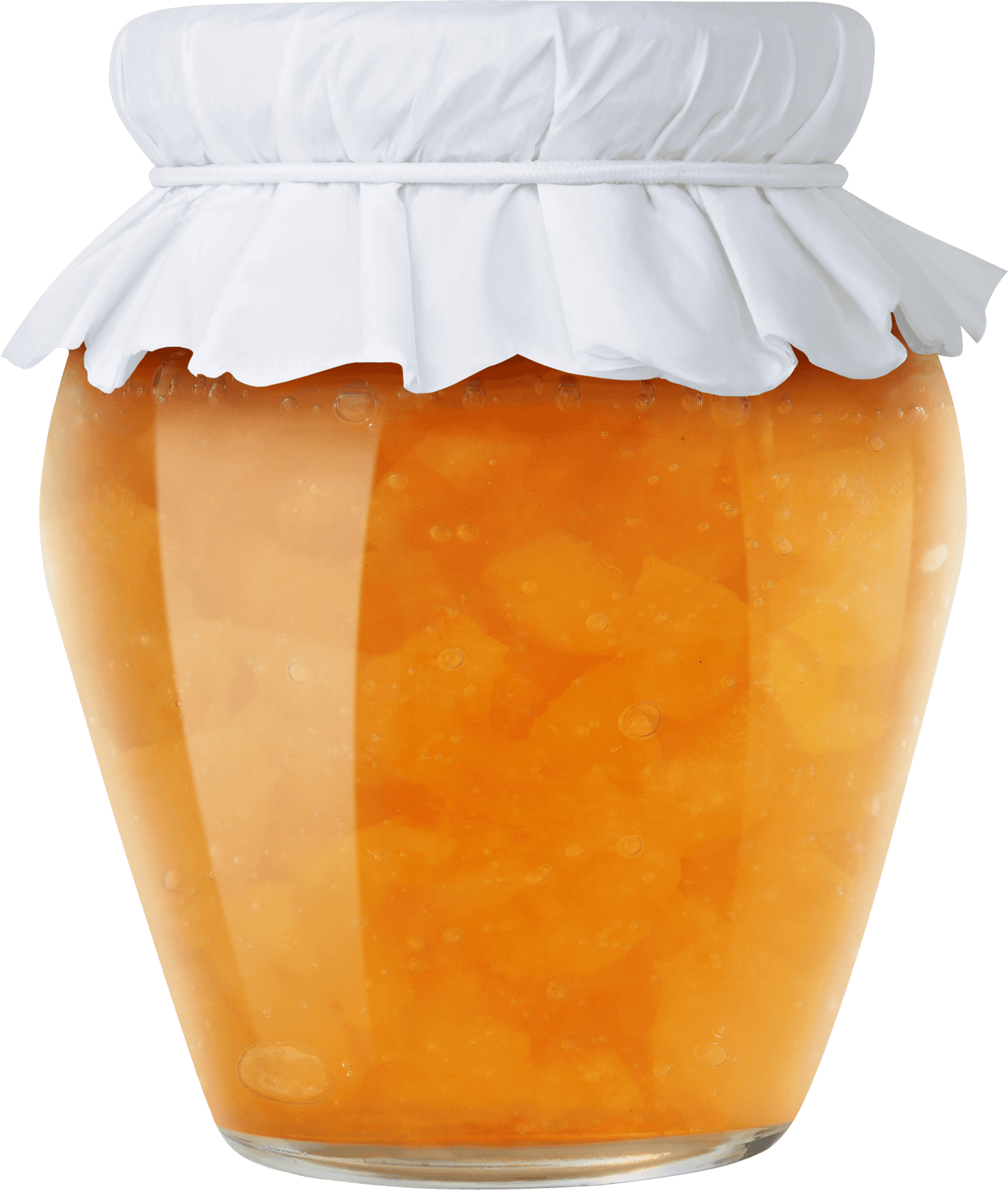 Homemade Orange Marmalade Jar PNG image