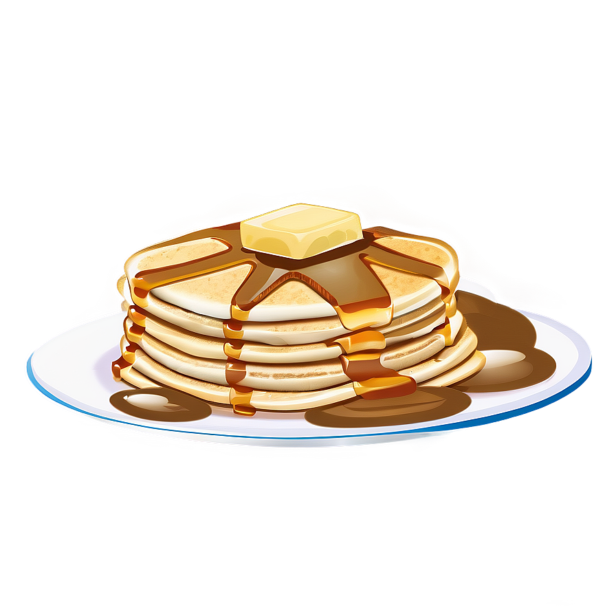 Homemade Pancake Stack Png 05242024 PNG image