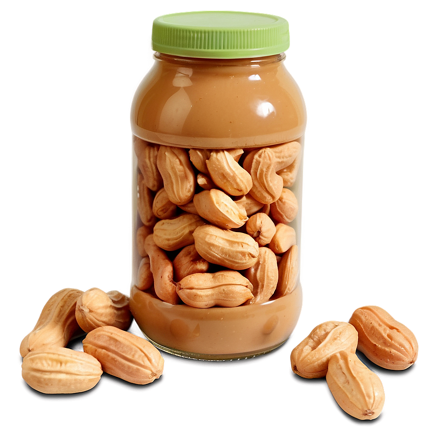 Homemade Peanut Butter Jar Png Krd7 PNG image