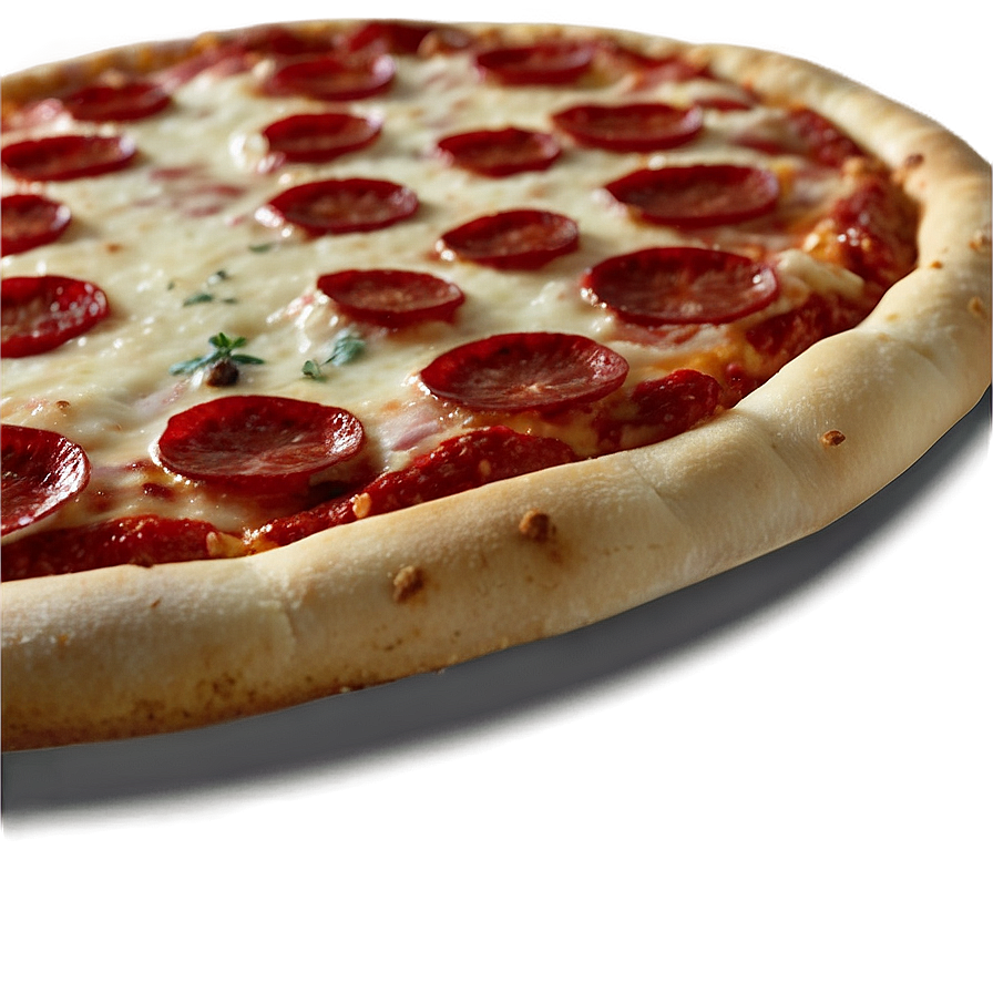 Homemade Pepperoni Pizza Png Evq PNG image