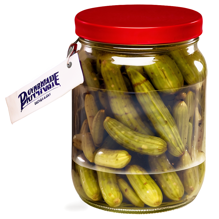 Homemade Pickle Jar Png 05232024 PNG image