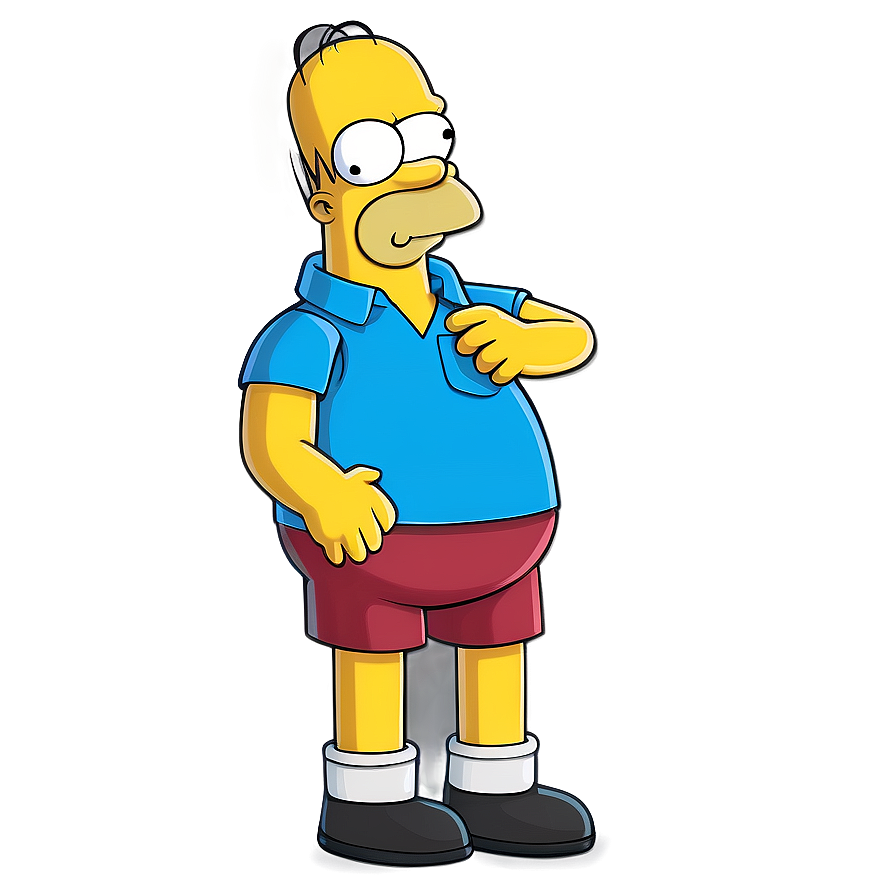 Homer Simpson Adventure Time Png Voq PNG image