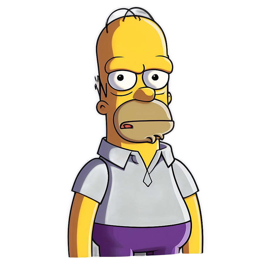 Homer Simpson Animated Series Icon Png 05212024 PNG image