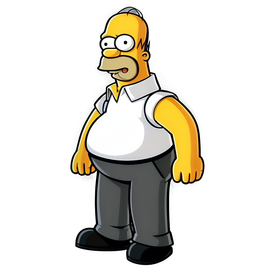 Homer Simpson Cartoon Character Png 99 PNG image