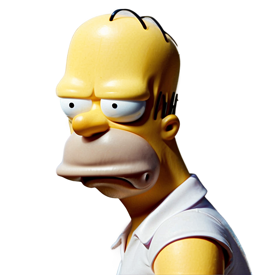 Homer Simpson Deep Thoughts Png Vij PNG image