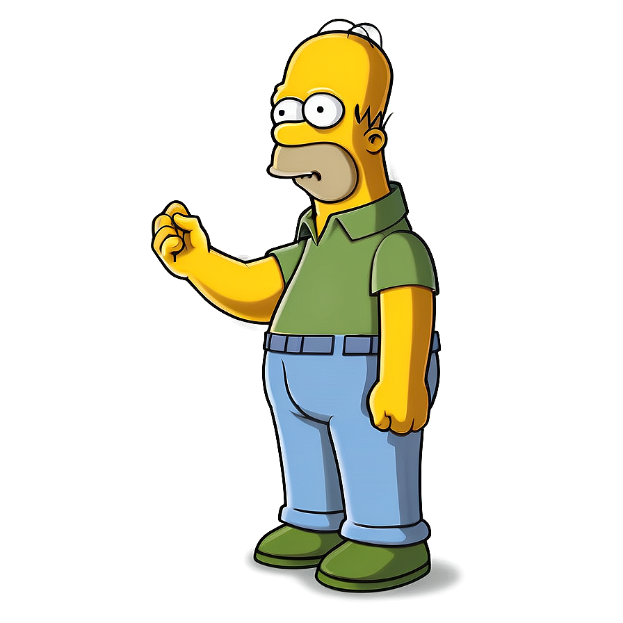 Homer Simpson Family Man Png Pvl PNG image