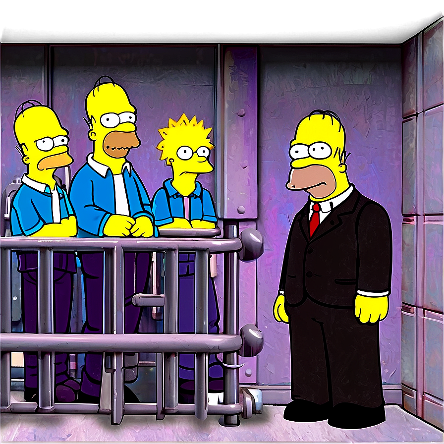 Homer Simpson Heartfelt Scenes Png 05212024 PNG image