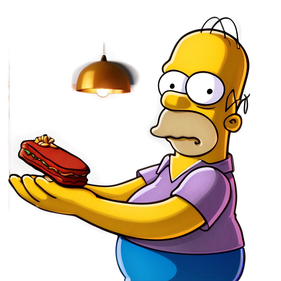 Homer Simpson Legendary Icon Png Qya PNG image