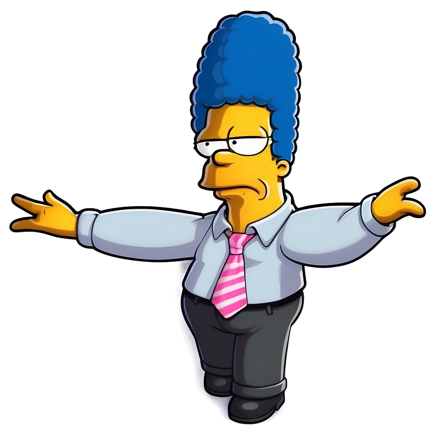 Homer Simpson Springfield Pride Png 05212024 PNG image