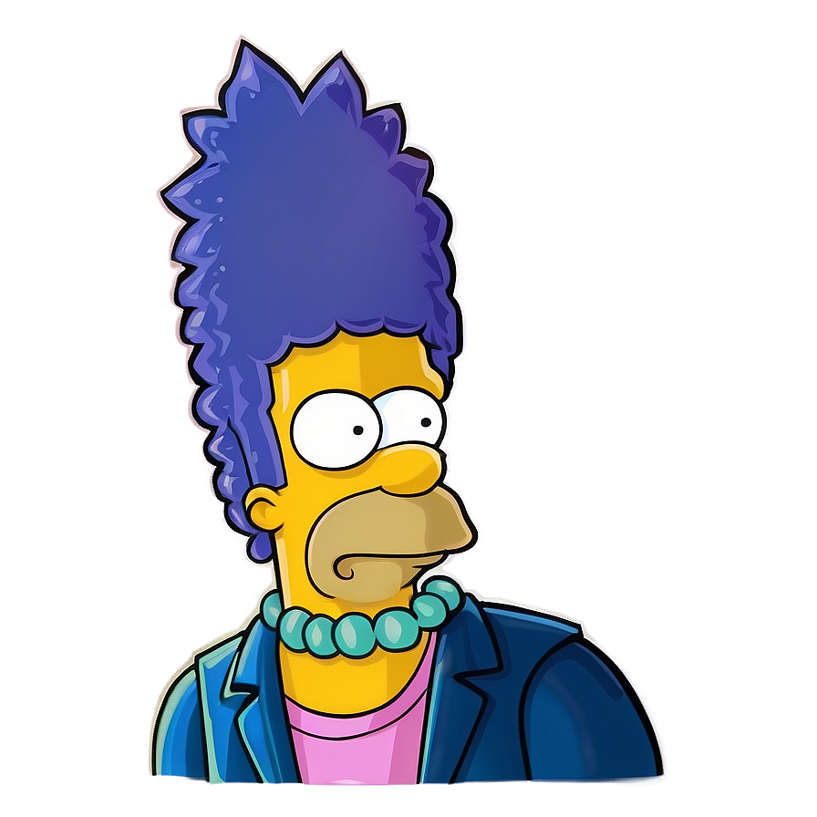 Homer Simpson Springfield Pride Png 05212024 PNG image