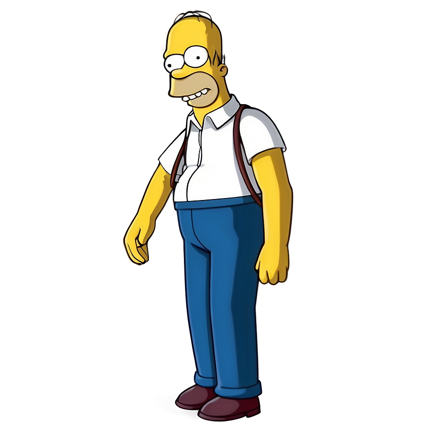 Homer Simpson Springfield Resident Png 05212024 PNG image