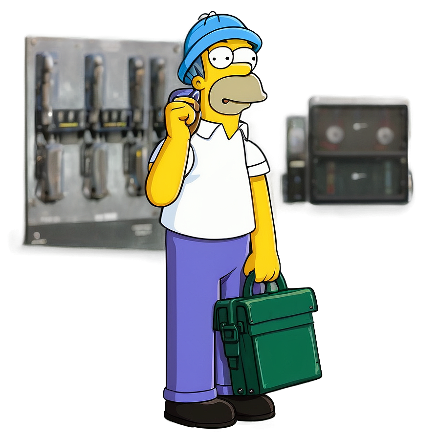 Homer Simpson Springfield Resident Png Utp25 PNG image